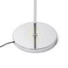 Kép PRAGMA állólámpa fekete króm 230V LED E27 11W