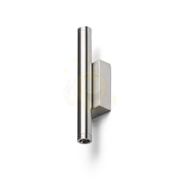 Kép ZANE fali lámpa matt nikkel 230V LED 2x3W 60° IP54 3000K