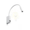 Kép EKE fali lámpa fehér 230V LED 3W 60° 3000K