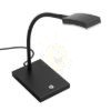 FRISCO T asztali lámpa fekete  230V LED 4.2W 120°  3000K