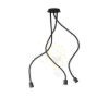Kép LOYD E27 III függő lámpa fekete  230V LED E27 3x15W