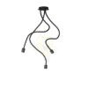 LOYD E27 III függő lámpa fekete  230V LED E27 3x15W