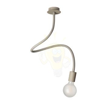 Kép LOYD E27 I függő lámpa bézsszürke  230V LED E27 15W