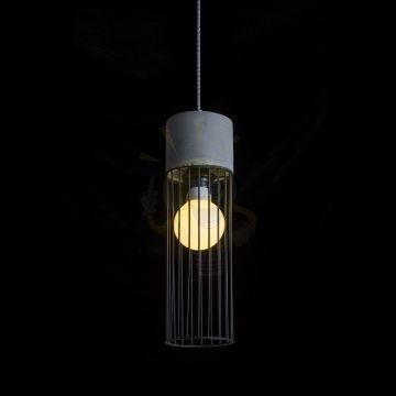 Kép BURTON függő lámpa  beton 230V LED E27 11W