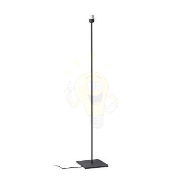 Kép CORTINA állólámpa talapzat fekete  230V LED E27 15W