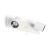 KENNY II felületre szerelhető fehér/fekete  230V LED GU10 2x8W