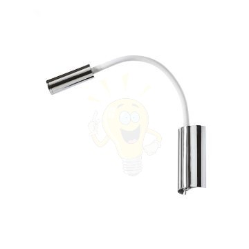 Kép SHOW fali lámpa fehér króm 230V LED 3W 3000K