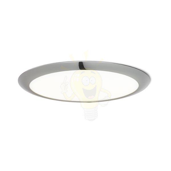 Kép DADA 30 süllyesztett lámpa fekete króm 230V LED 24W 3000K