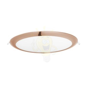 Kép DADA 30 süllyesztett lámpa réz 230V LED 24W 3000K