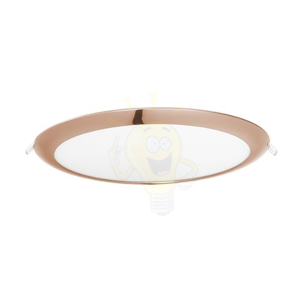 Kép DADA 30 süllyesztett lámpa réz 230V LED 24W 3000K