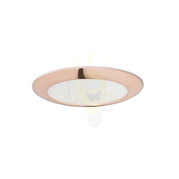 Kép DADA 17 süllyesztett lámpa réz 230V LED 12W 3000K