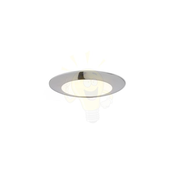 Kép DADA 9 süllyesztett lámpa fekete króm 230V LED 3W 3000K
