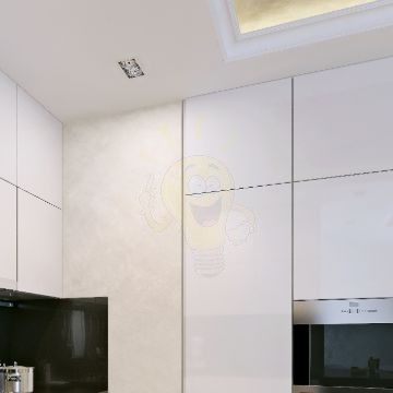 Kép BONDY II süllyesztett lámpa fehér 230V LED 2x7W 24° 3000K