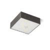 LARISA SQ 17 mennyezeti lámpa fekete  230V LED 15W  3000K