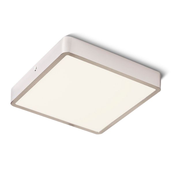 Kép HUE SQ 22 mennyezeti lámpa  matt nikkel 230V LED 24W  3000K