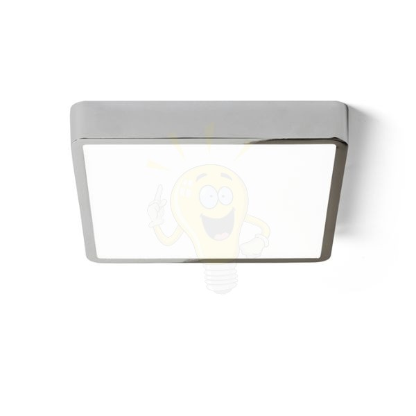 Kép HUE SQ 22 mennyezeti lámpa fekete króm 230V LED 24W 3000K