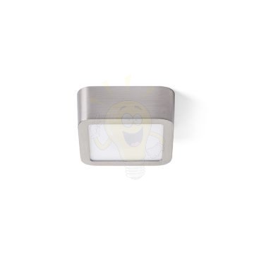Kép HUE SQ 9 mennyezeti lámpa matt nikkel 230V LED 6W 3000K