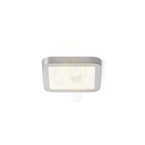 HUE SQ 9 süllyesztett lámpa matt nikkel 230V LED 6W 3000K