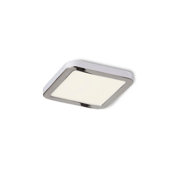 Kép HUE SQ 9 süllyesztett lámpa  króm 230V LED 6W  3000K