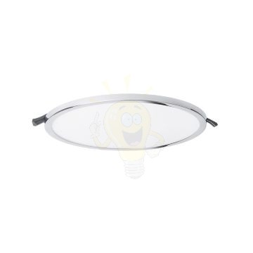 Kép HUE R 22 süllyesztett lámpa króm 230V LED 24W 3000K