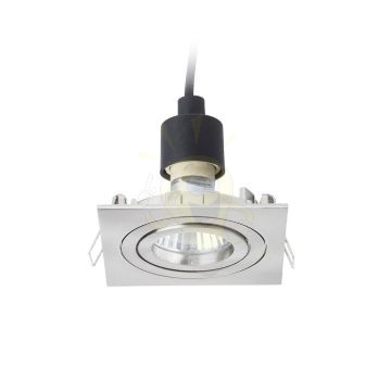 Kép MURO SQ süllyesztett lámpa  matt nikkel 230V LED GU10 8W