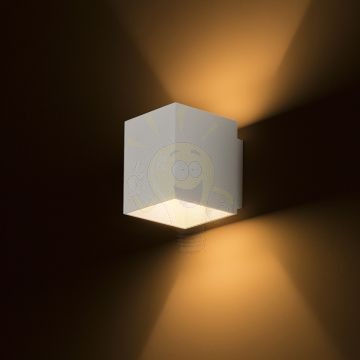 Kép TRIP SQ fali lámpa matt fehér  230V LED G9 5W