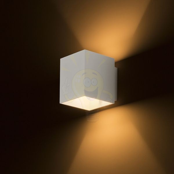 TRIP SQ fali lámpa matt fehér  230V LED G9 5W