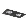 Kép PASADENA G53 SQ II  fekete  230V LED G53 2x15W