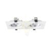 PASADENA G53 SQ II  fehér  230V LED G53 2x15W