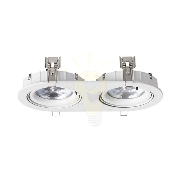 ZIZI II süllyesztett lámpa fehér  230V LED G53 15W