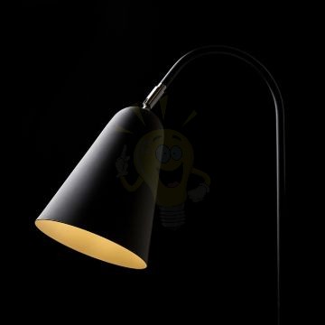 Kép GARBO asztali lámpa fekete króm 230V LED E27 15W
