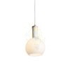 Kép PULIRE RD függő lámpa  opál üveg/fa/króm 230V LED E14 6W