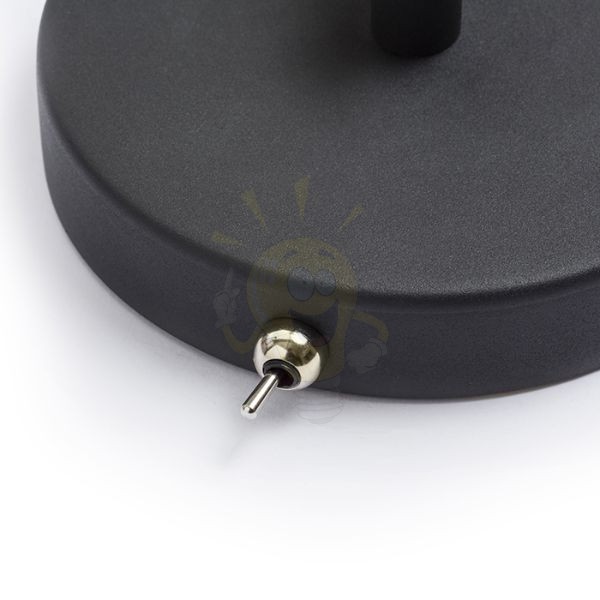 Kép ANTE fali lámpa fekete réz 230V LED E27 15W