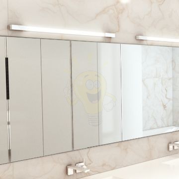 Kép AMENITY 90 fali lámpa króm 230V LED 11W IP44 3000K