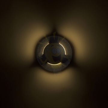 Kép KICK III süllyesztett lámpa fekete 230V LED 3W IP54 3000K