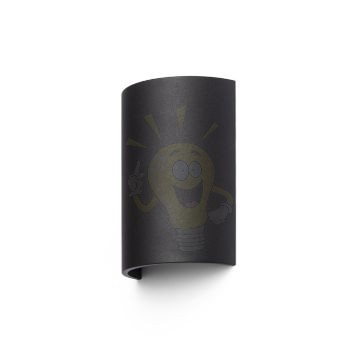 Kép DAFFY fali lámpa fekete 230V LED 6W 3000K