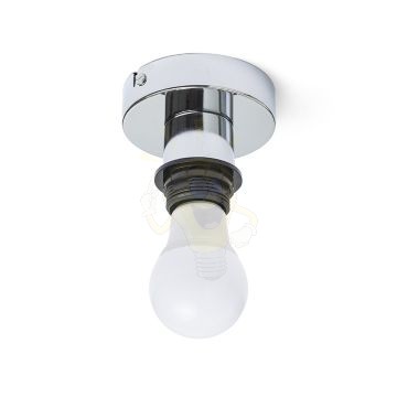 Kép SOLO R mennyezeti lámpa alap  króm 230V LED E27 15W