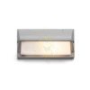 Kép MORA fali lámpa ezüstszürke  230V LED E27 15W IP54