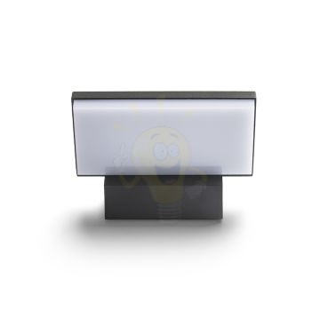 Kép XYLO fali lámpa antracitszürke 230V LED 8W IP54 3000K