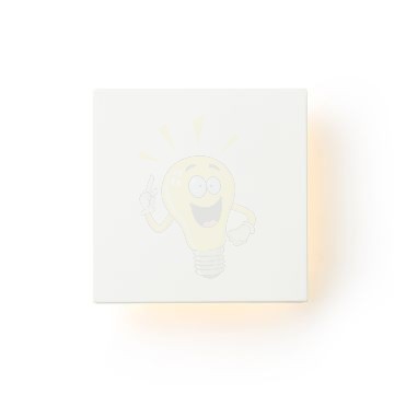 Kép ATHI fali lámpa fehér 230V LED 9.6W IP54 3000K