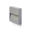 AQILA SQ fali lámpa szürke 230V LED 6W IP54 3000K