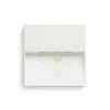 AQILA SQ fali lámpa fehér 230V LED 6W IP54 3000K