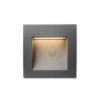Kép GORDIQ S süllyesztett lámpa antracitszürke 230V LED 1.5W IP65 3000K