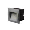 Kép GORDIQ S süllyesztett lámpa antracitszürke 230V LED 1.5W IP65 3000K