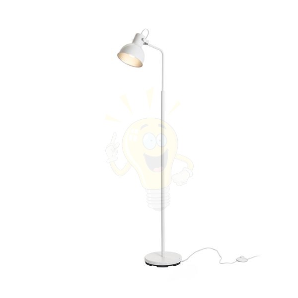 Kép ROSITA állólámpa fehér/ezüstszürke  230V LED E27 11W