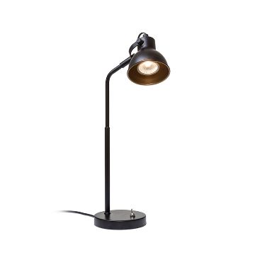 Kép ROSITA asztali lámpa fekete/aranysárga  230V LED GU10 9W