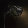 ROSITA asztali lámpa fekete/aranysárga  230V LED GU10 9W