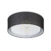 OTIS 50 mennyezeti lámpa fekete/fehér  230V LED E27 3x15W