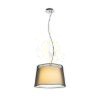 ESPLANADE függő lámpa átlátszó fekete/fehér króm 230V LED E27 15W