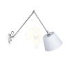 ASHLEY fali lámpa fehér króm 230V LED E27 15W